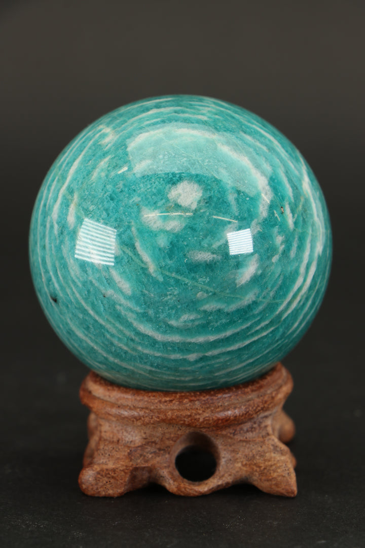 2.25" Russian Amazonite Sphere TF97