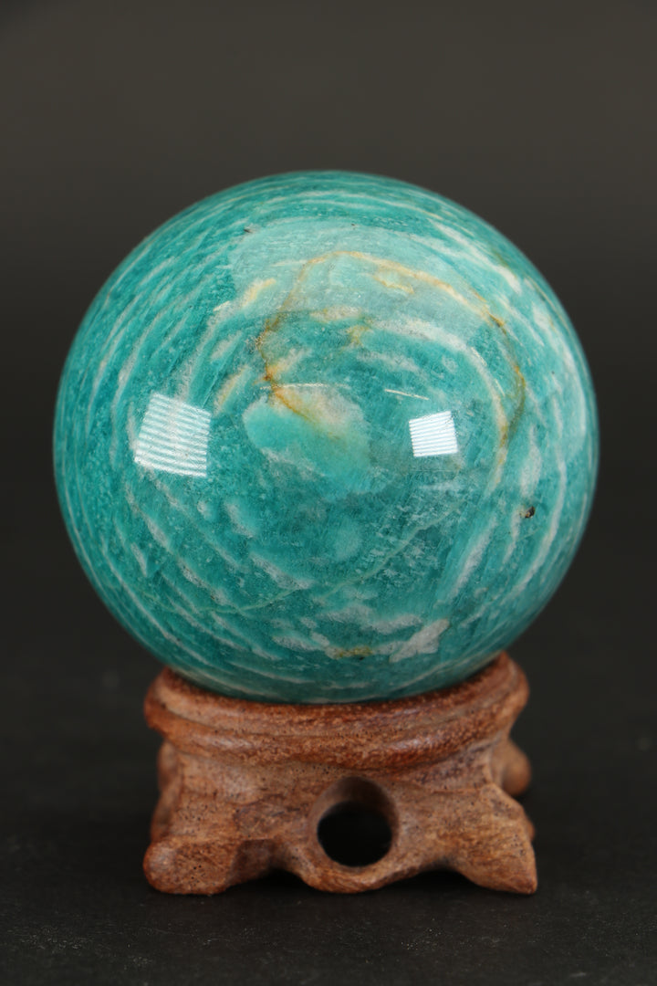 2.25" Russian Amazonite Sphere TF97