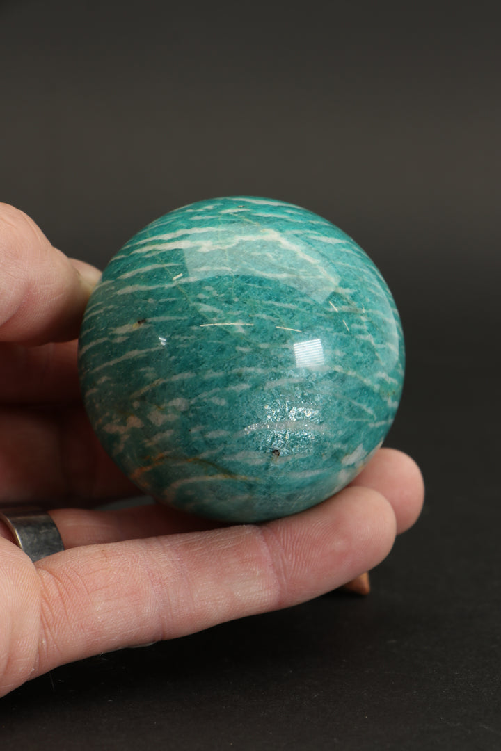 2.25" Russian Amazonite Sphere TF97