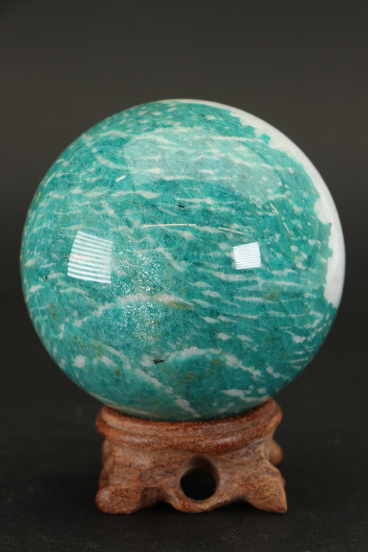 2.75" Russian Amazonite Sphere TF98