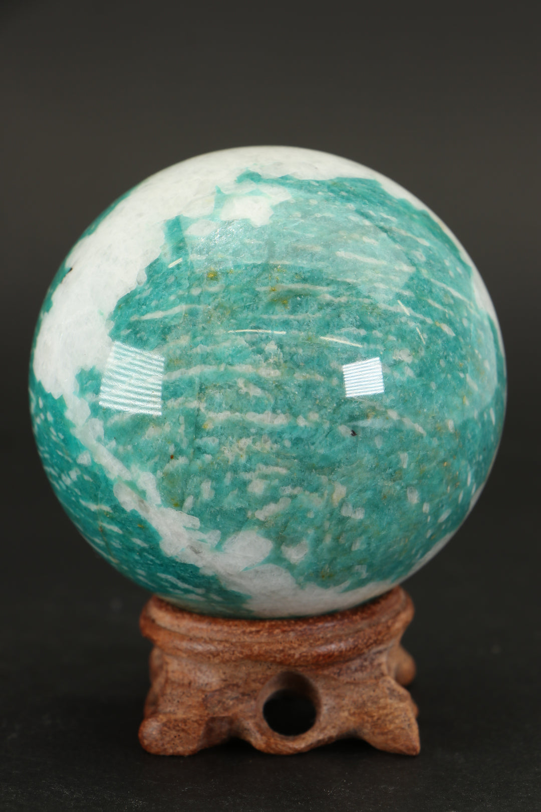 2.75" Russian Amazonite Sphere TF98