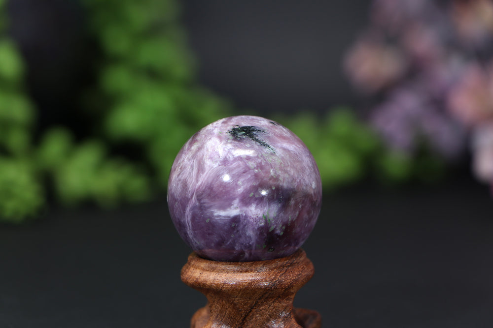 33mm Charoite Sphere DA1718
