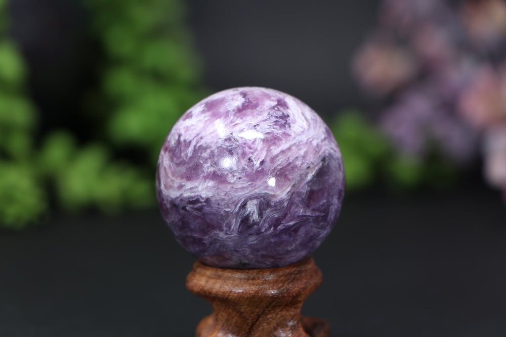 40mm Charoite Sphere DA1745