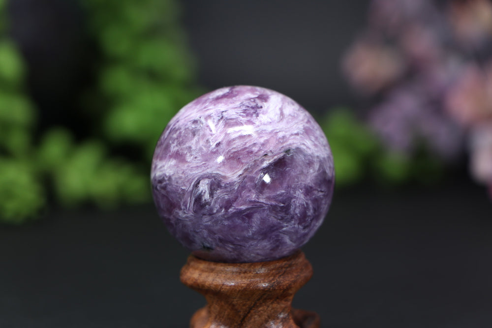 40mm Charoite Sphere DA1745
