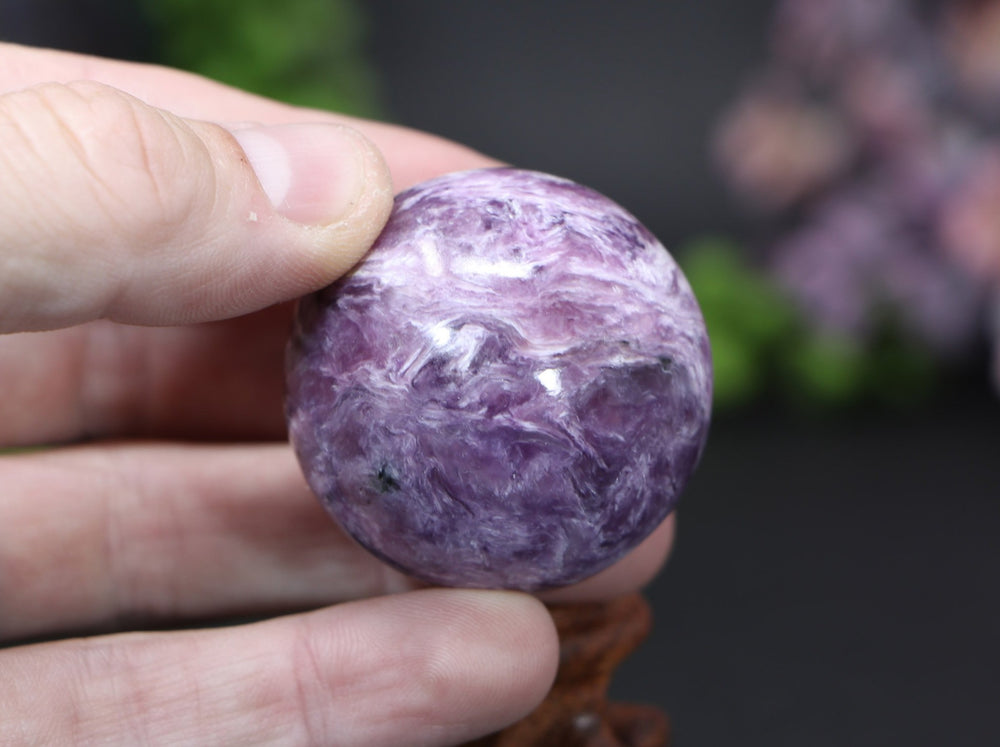 40mm Charoite Sphere DA1745