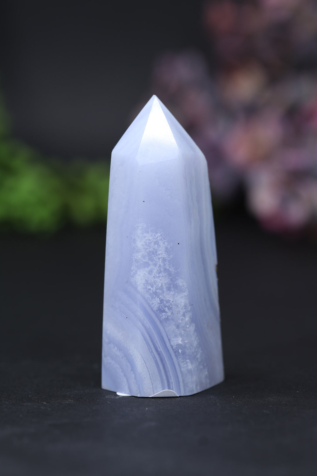 2.4" Blue Lace Agate Tower DD063