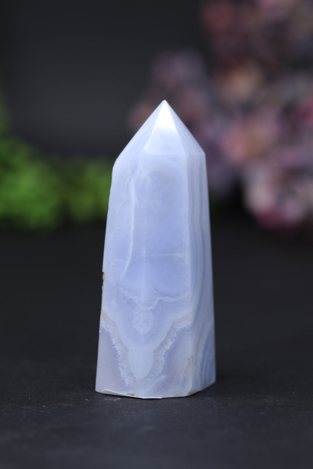 2.4" Blue Lace Agate Tower DD063