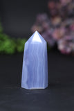 2.1" Blue Lace Agate Tower DD074