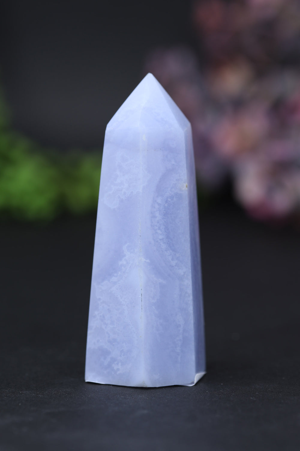 2.5" Blue Lace Agate Tower DD081
