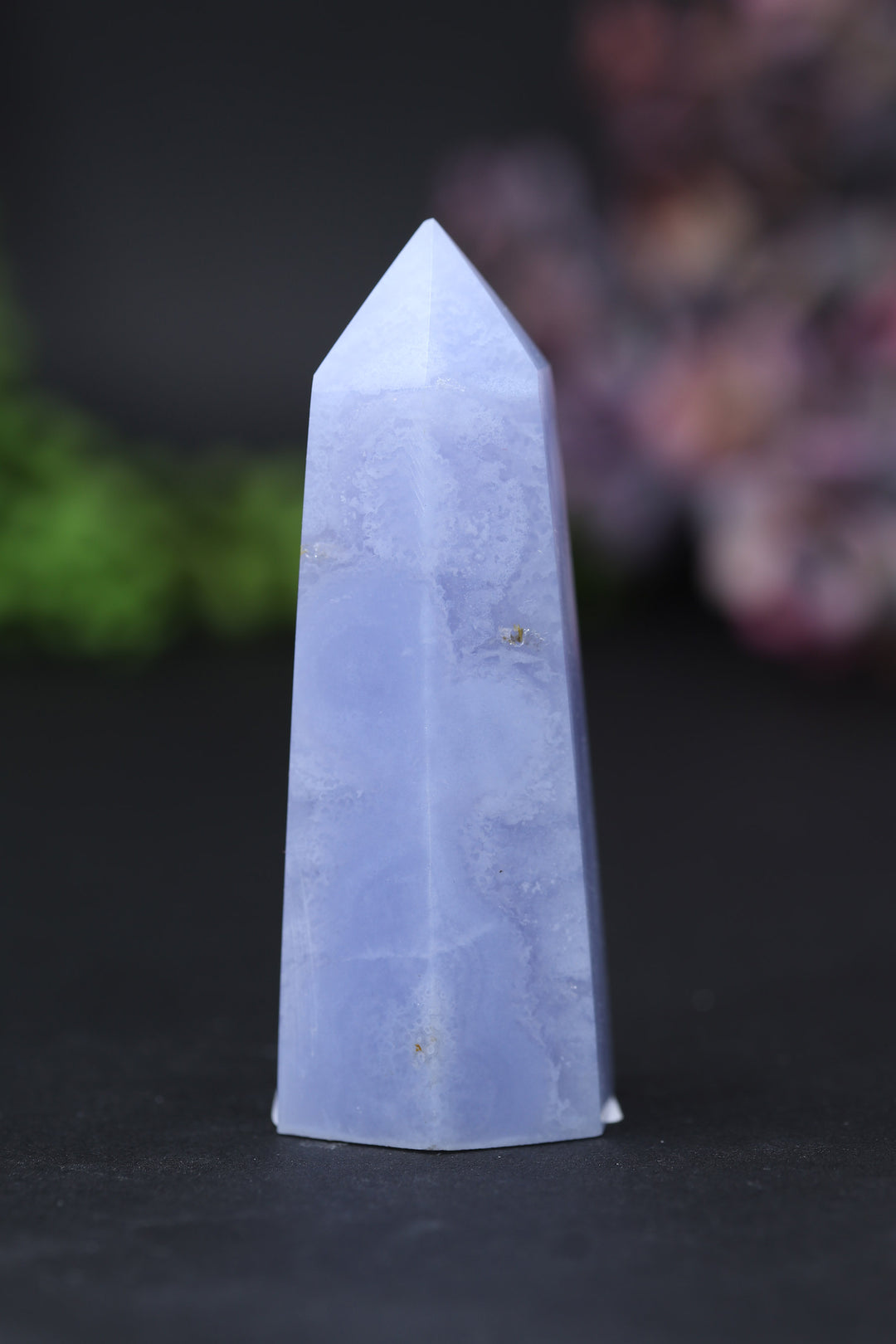 2.5" Blue Lace Agate Tower DD081