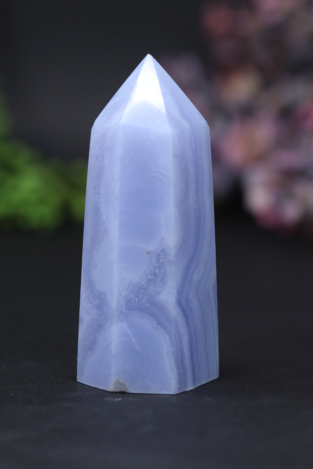 2.75" Blue Lace Agate Tower DD094