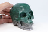 5" Verdite Crystal Skull DD4501