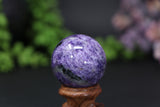 37mm Charoite Sphere DE009