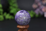 37mm Charoite Sphere DE009