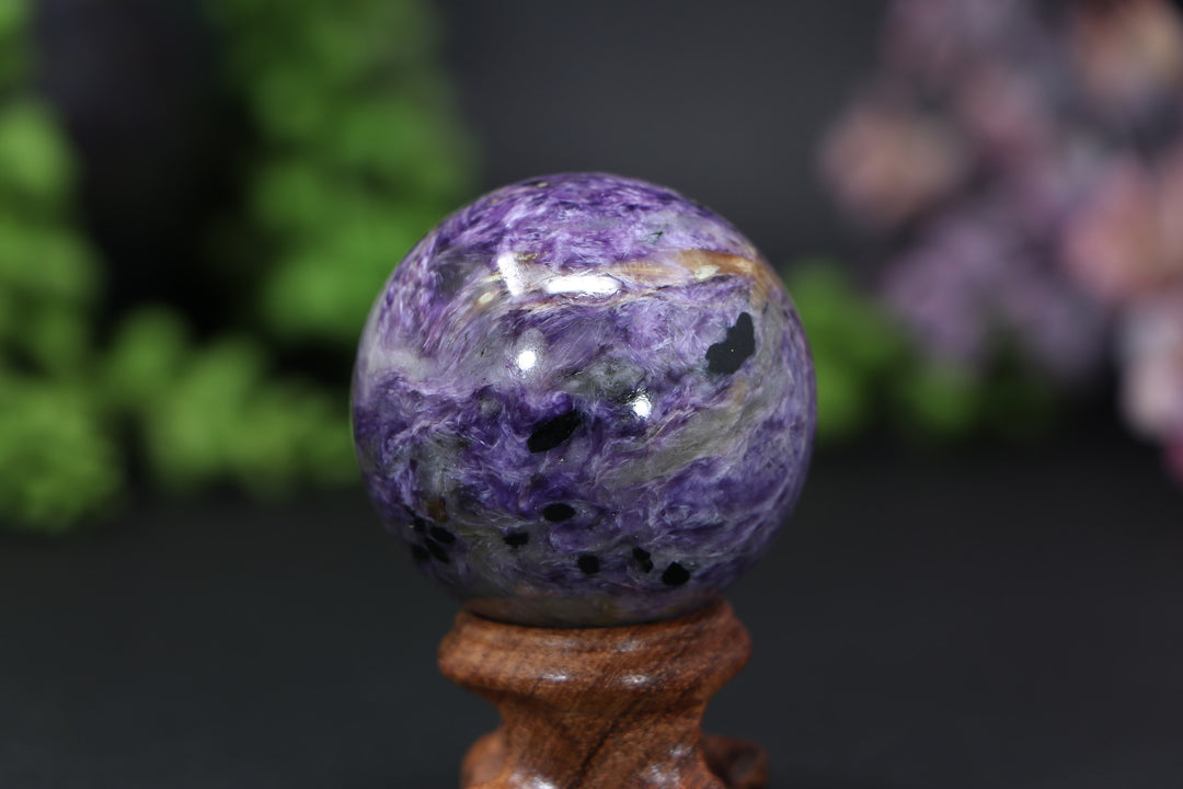 43mm Charoite Sphere DE013