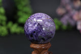 43mm Charoite Sphere DE013