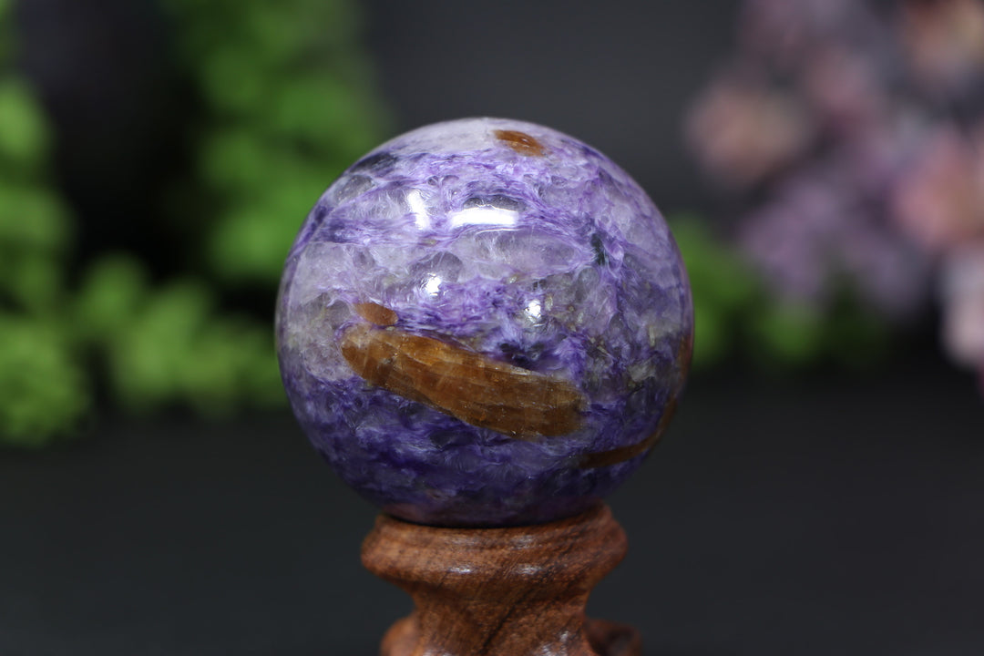 45mm Charoite Sphere DE014