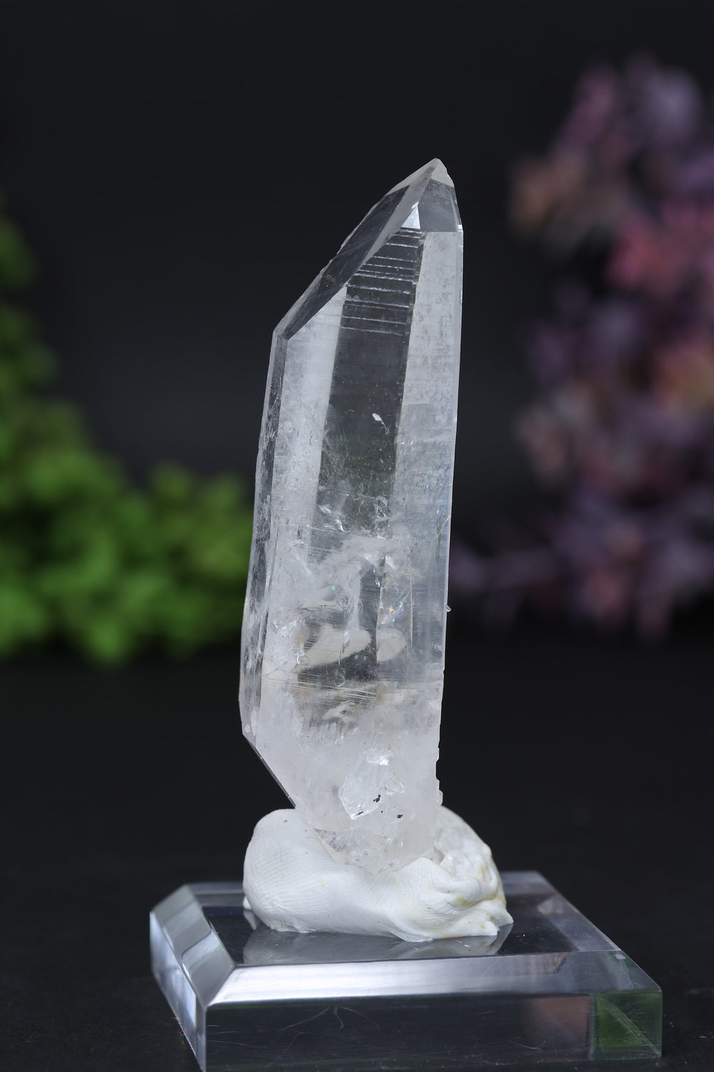 3.5" Double Terminated Colombian Lemurian with Phantoms DE062