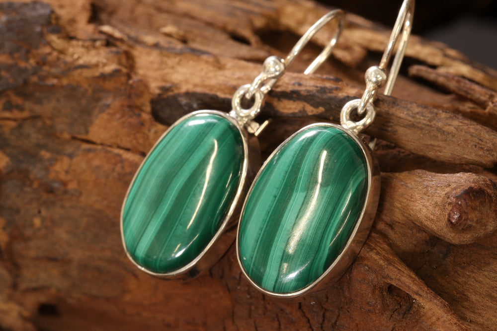 Malachite Earrings DM065