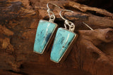 Shattuckite Chrysocolla Earrings DM066