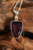 Faceted Amethyst Pendant DM089