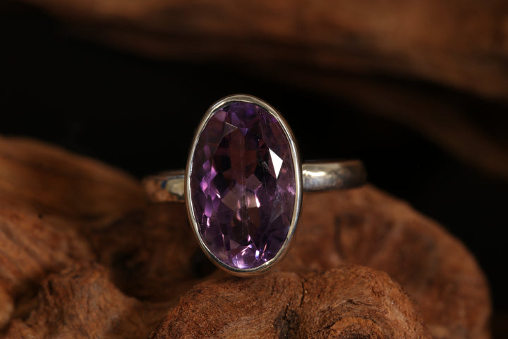 Amethyst Ring Size 6 DS1949