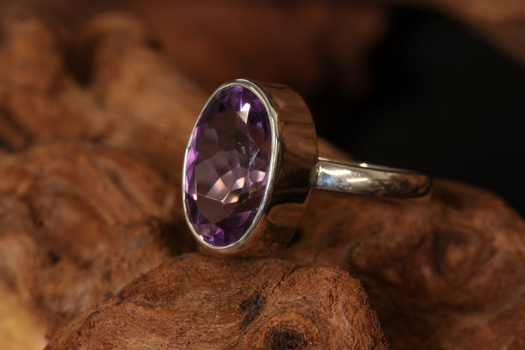 Amethyst Ring Size 6 DS1949