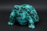 Chrysocolla Malachite Tortoise Carving DM186