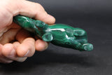Malachite Rhinoceros Carving DM191