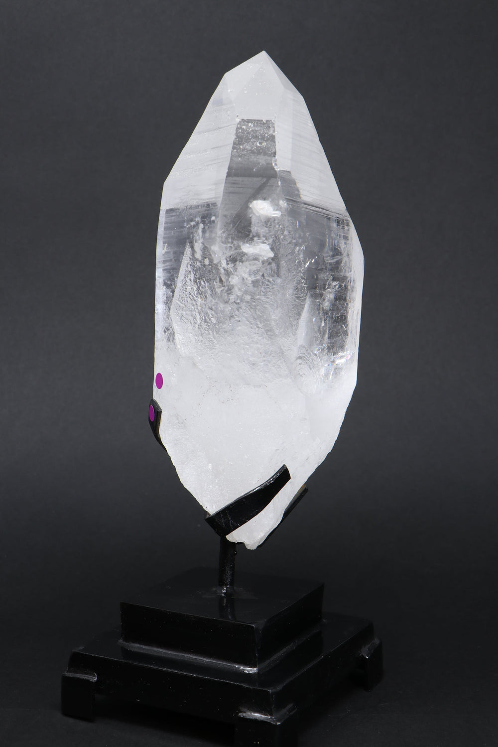 Lemurian Crystal On Metal Stand DM196