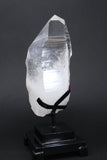 Lemurian Crystal On Metal Stand DM196