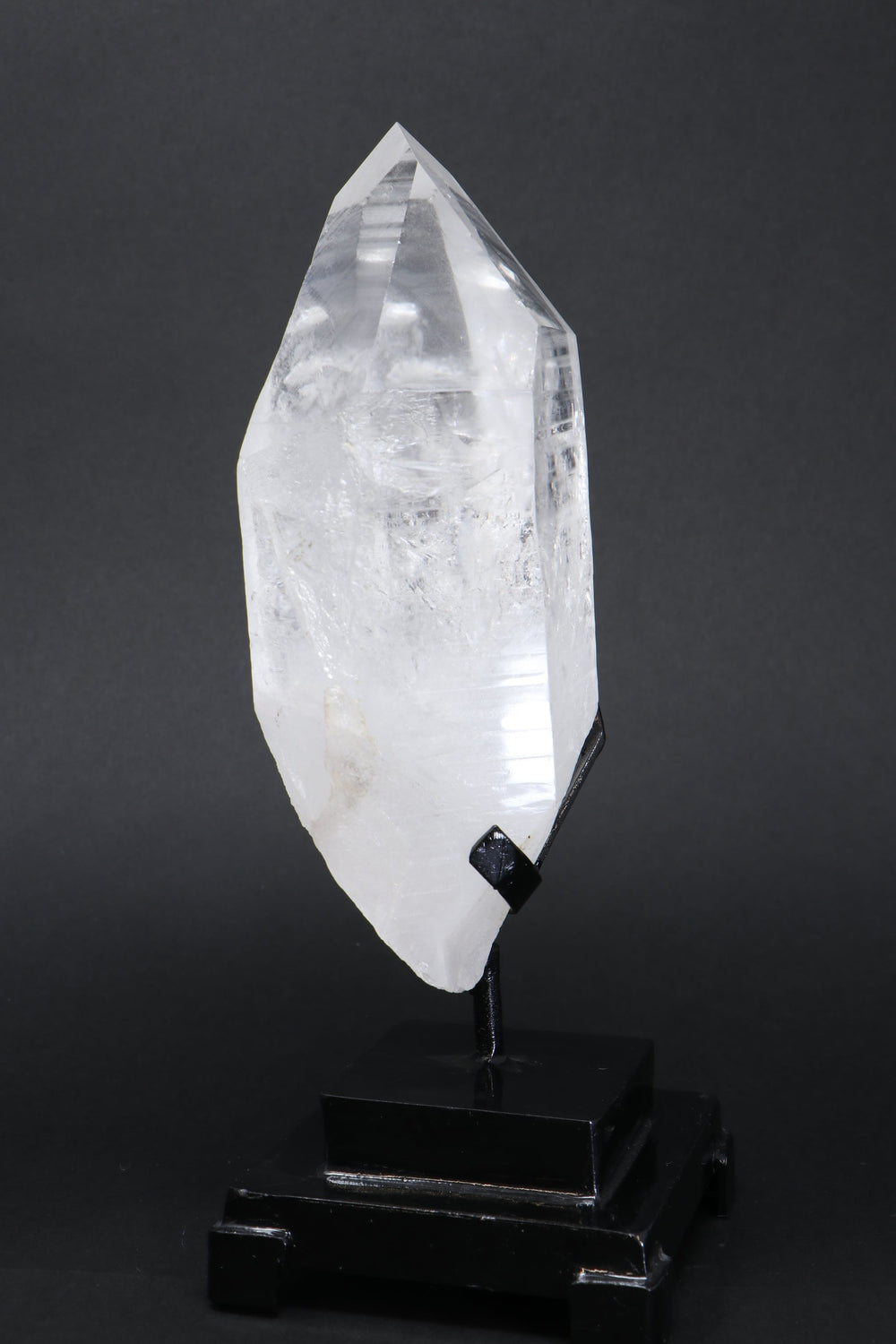 Lemurian Crystal On Metal Stand DM196
