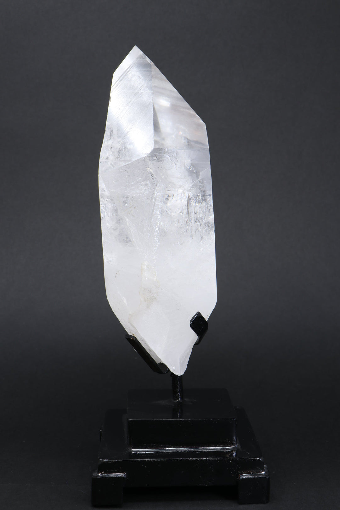 Lemurian Crystal On Metal Stand DM196