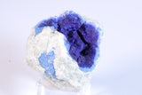 Russian Azurite Geode Half DM357