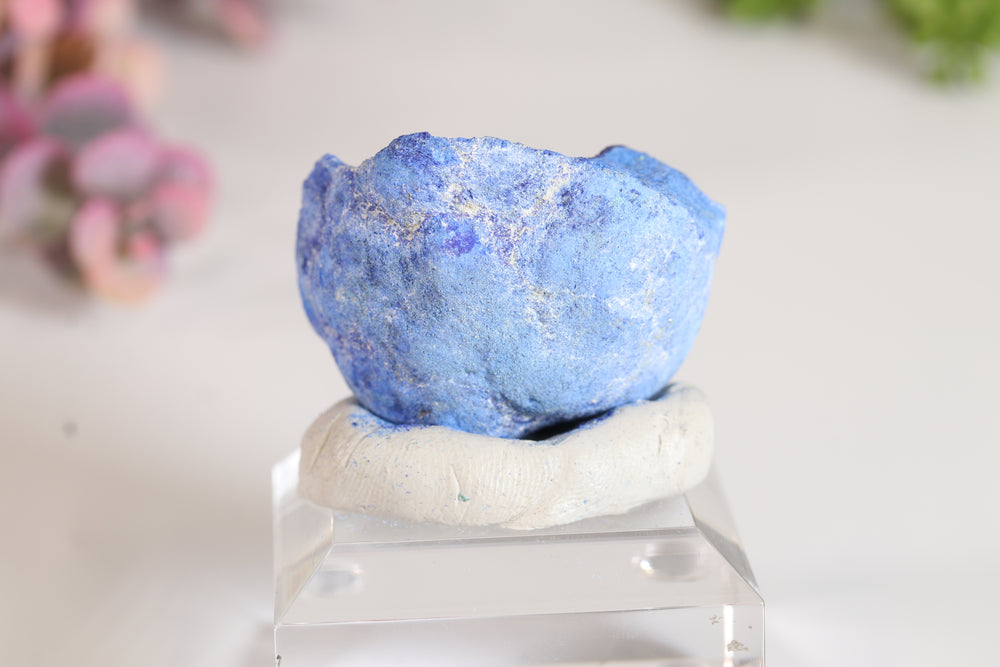 Russian Azurite Geode Half DM360