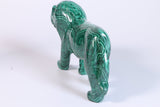 Malachite Lion Carving DM458