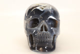 Banded Agate Alien Skull DM463