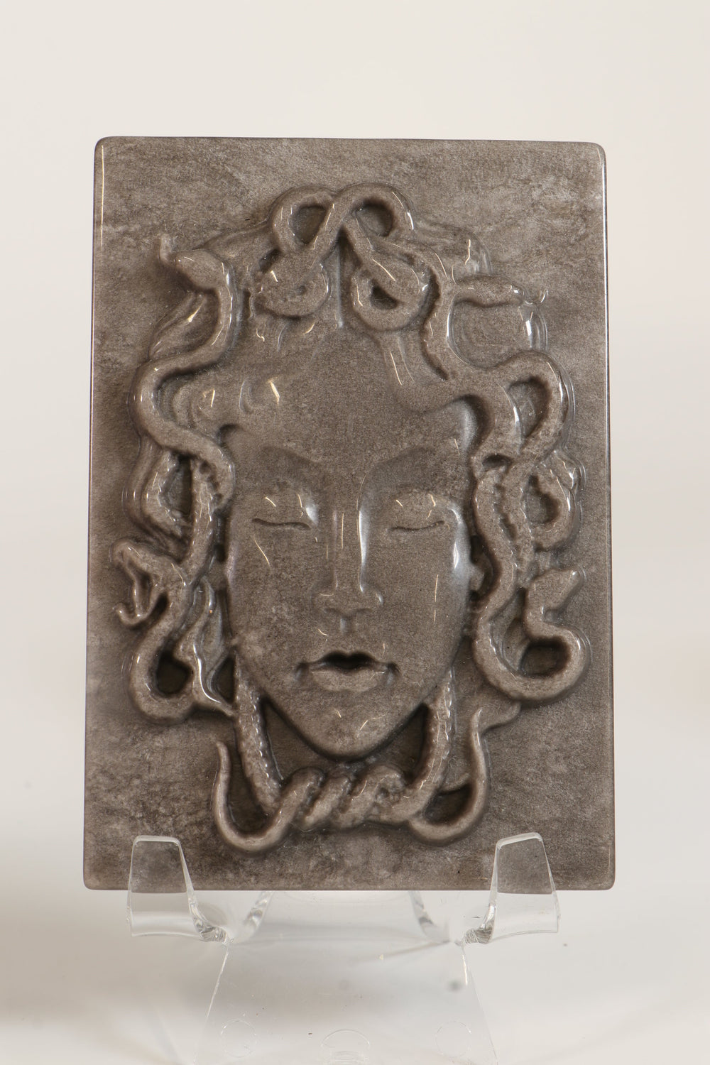 Silver Sheen Obsidian Medusa DM524