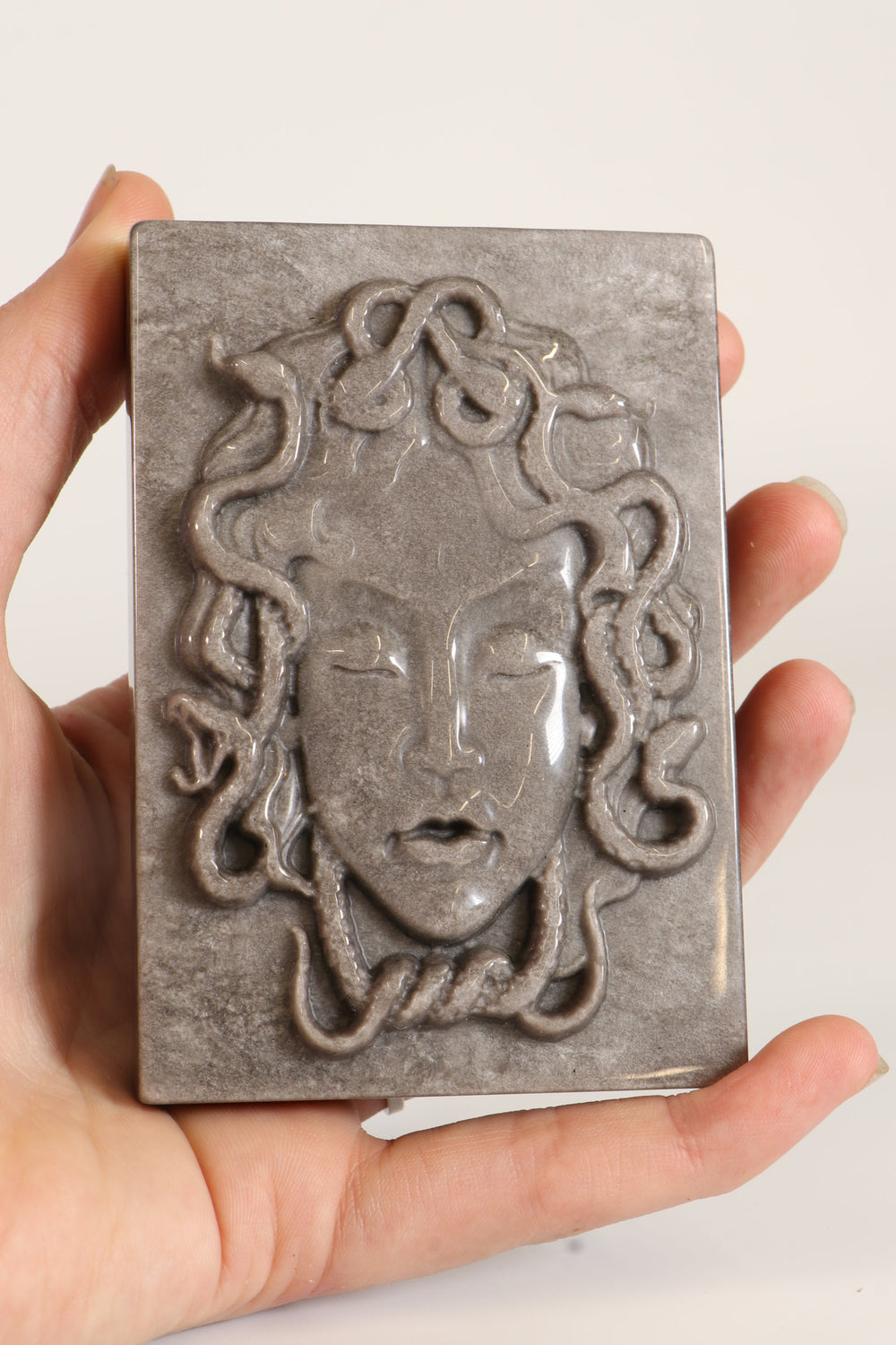 Silver Sheen Obsidian Medusa DM524