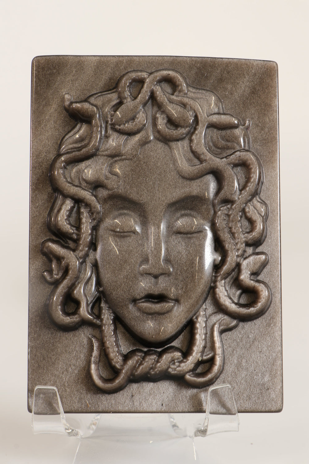 Silver Sheen Obsidian Medusa DM534