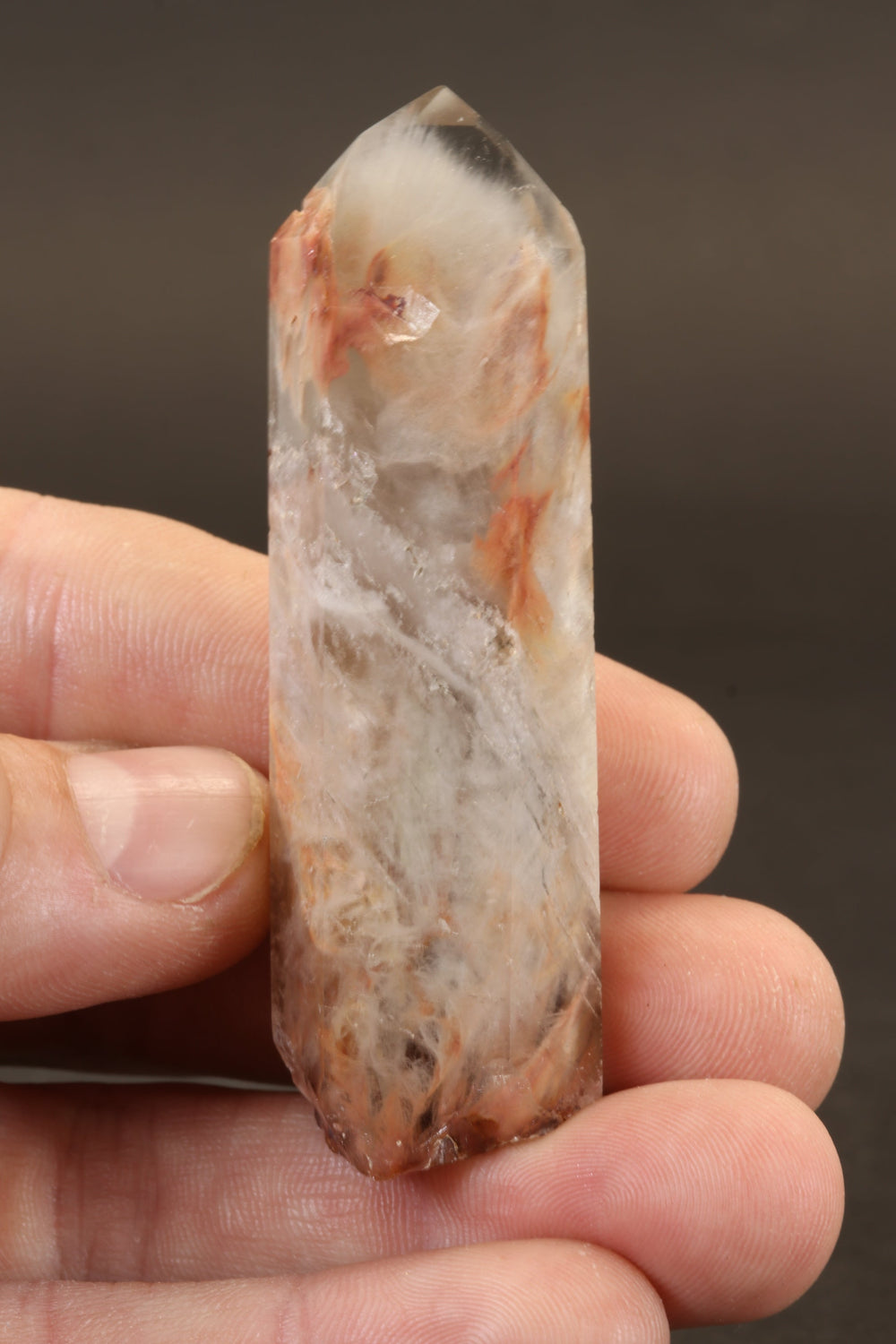 3" Amphibole Quartz Point DN480