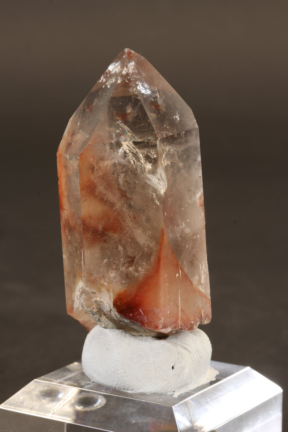 2.5" Amphibole Quartz Point DN484