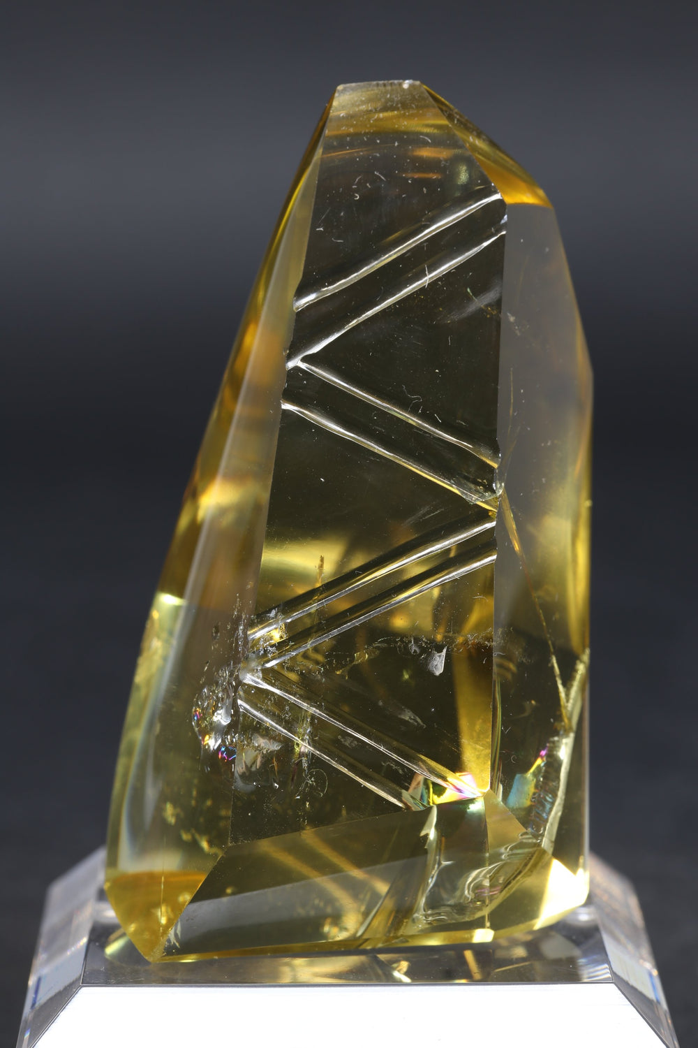 2.75" Fantasy Cut Lemon Quartz DN523