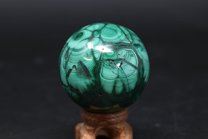 1.9" Malachite Sphere DN59
