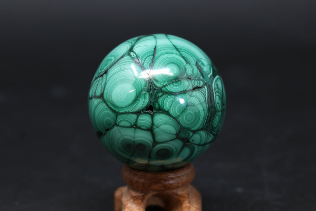 1.9" Malachite Sphere DN59