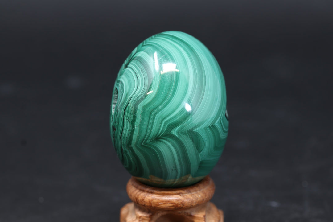 1.4" Malachite Egg DN78