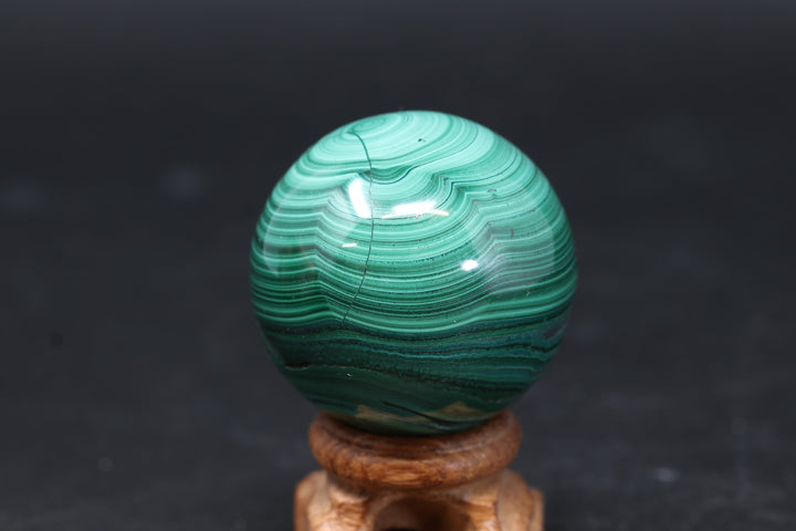 1.6" Malachite Sphere DN99