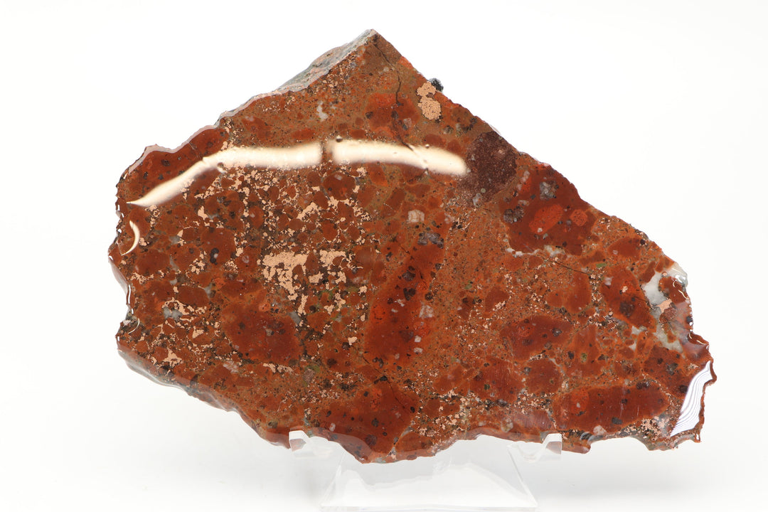 7" Copper Ore Slab from Lake Superior Copper District DS1217