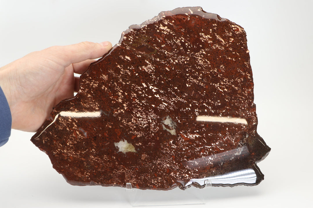 11" Copper Ore Slab from Lake Superior Copper District DS1220