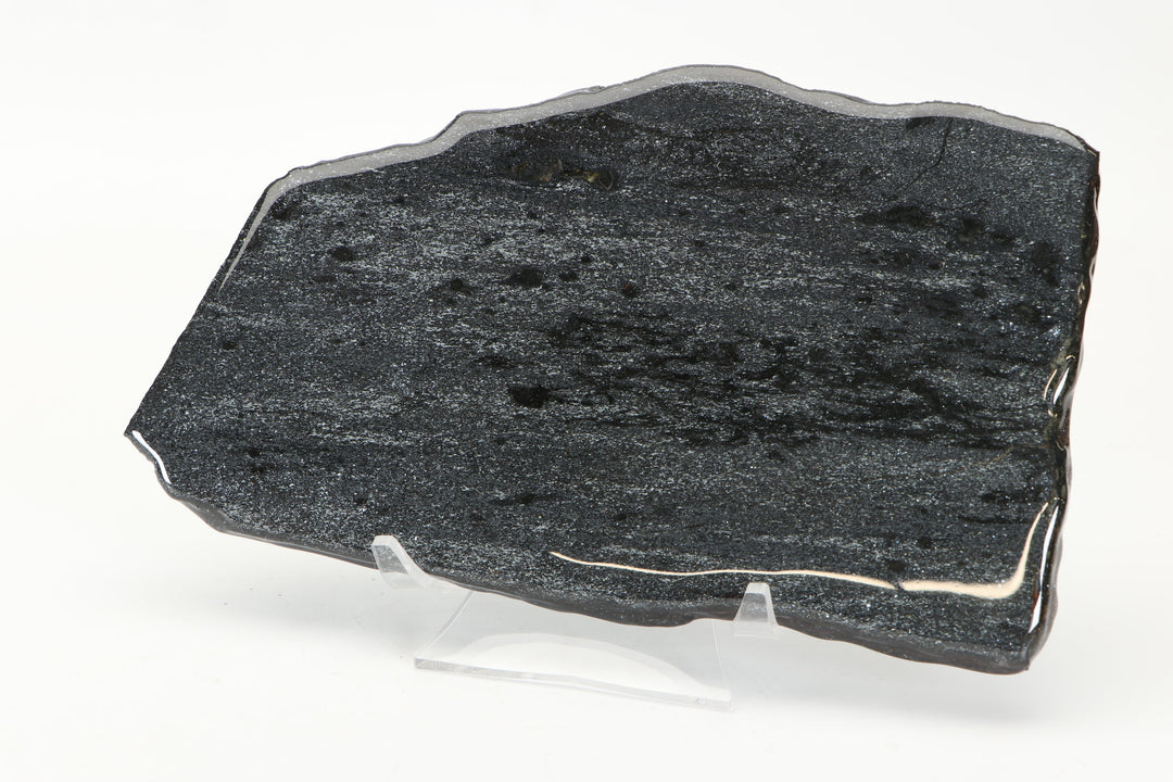 7" Specular Hematite Slab from Michigan DS2395